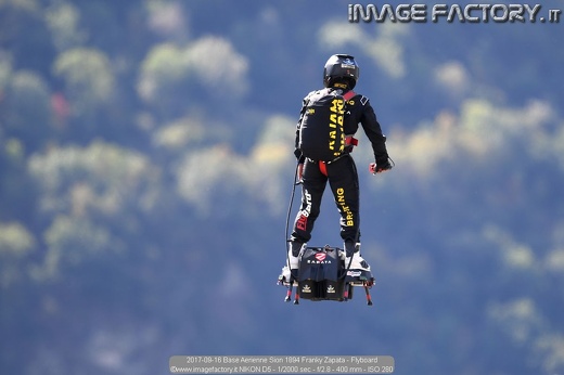 2017-09-16 Base Aerienne Sion 1894 Franky Zapata - Flyboard
